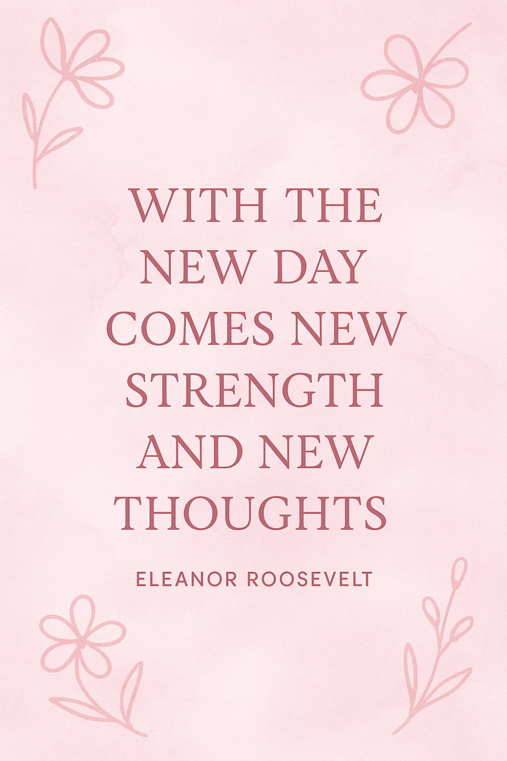 inspiring quote by eleanor roosevelt